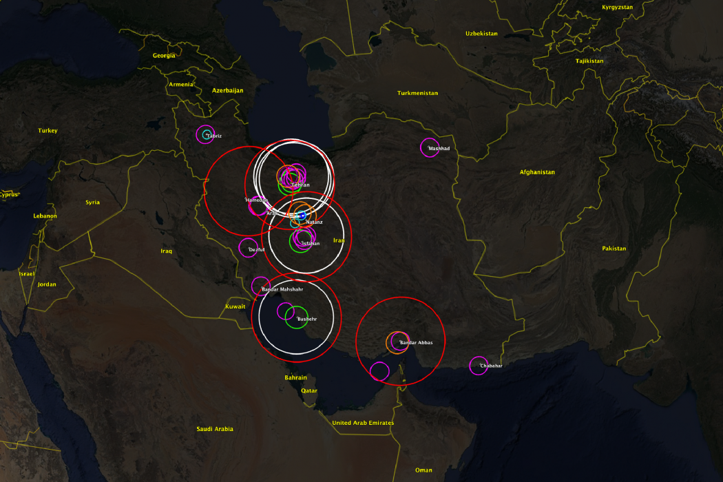 The Ayatollah’s Shield: SAM Deployments and Capabilities of the Iranian Air Defenses (IMINT)