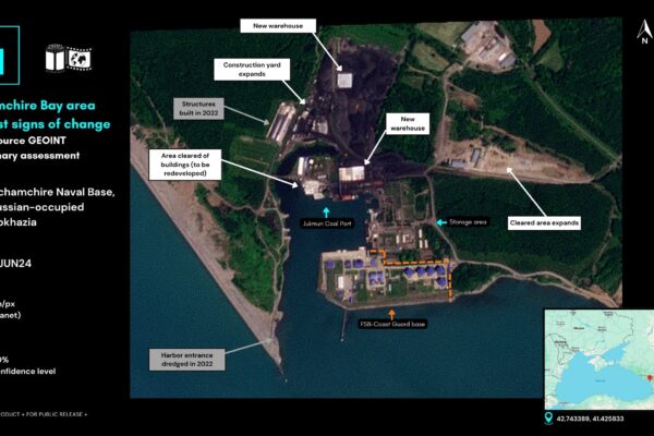 Russia’s Black Sea Activities: Ochamchire Bay in Abkhazia Shows Signs of Expansion (OS/GEOINT)